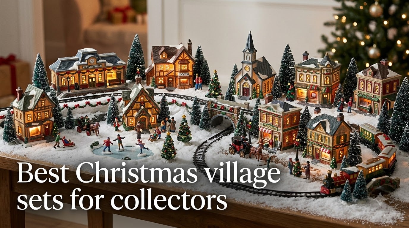 Best Christmas village sets for collectors