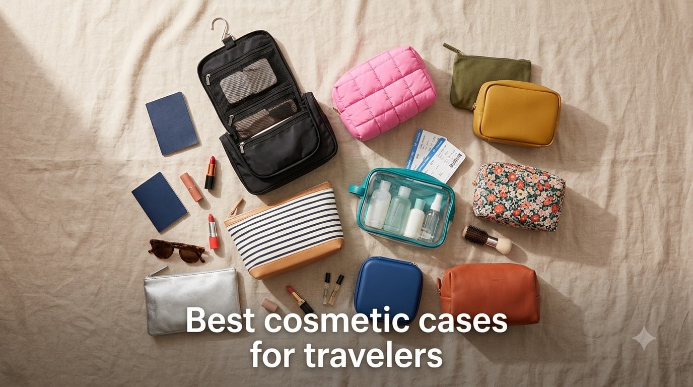 Best cosmetic cases for travelers