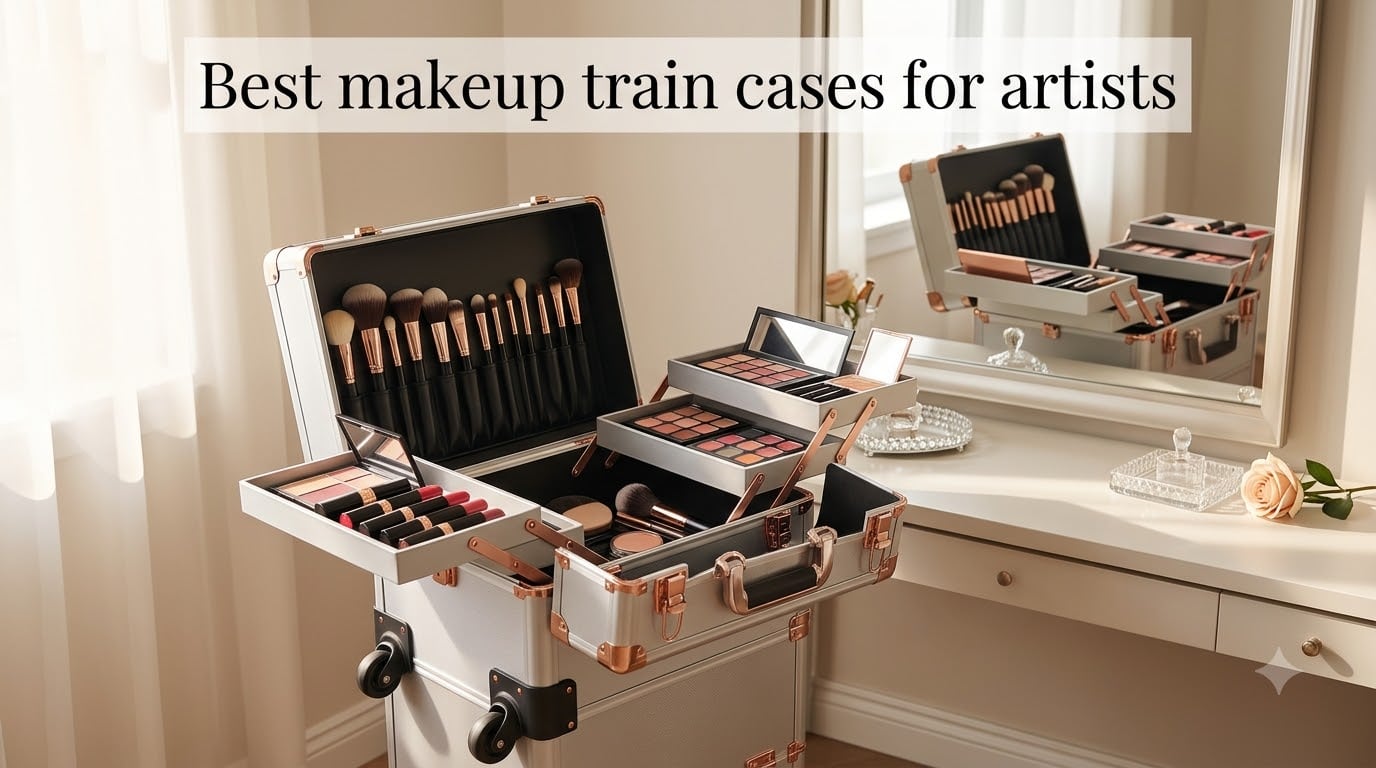 Best makeup train cases for artists