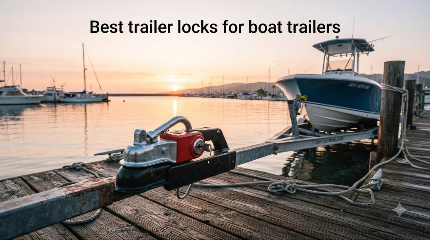 Best trailer locks for boat trailers