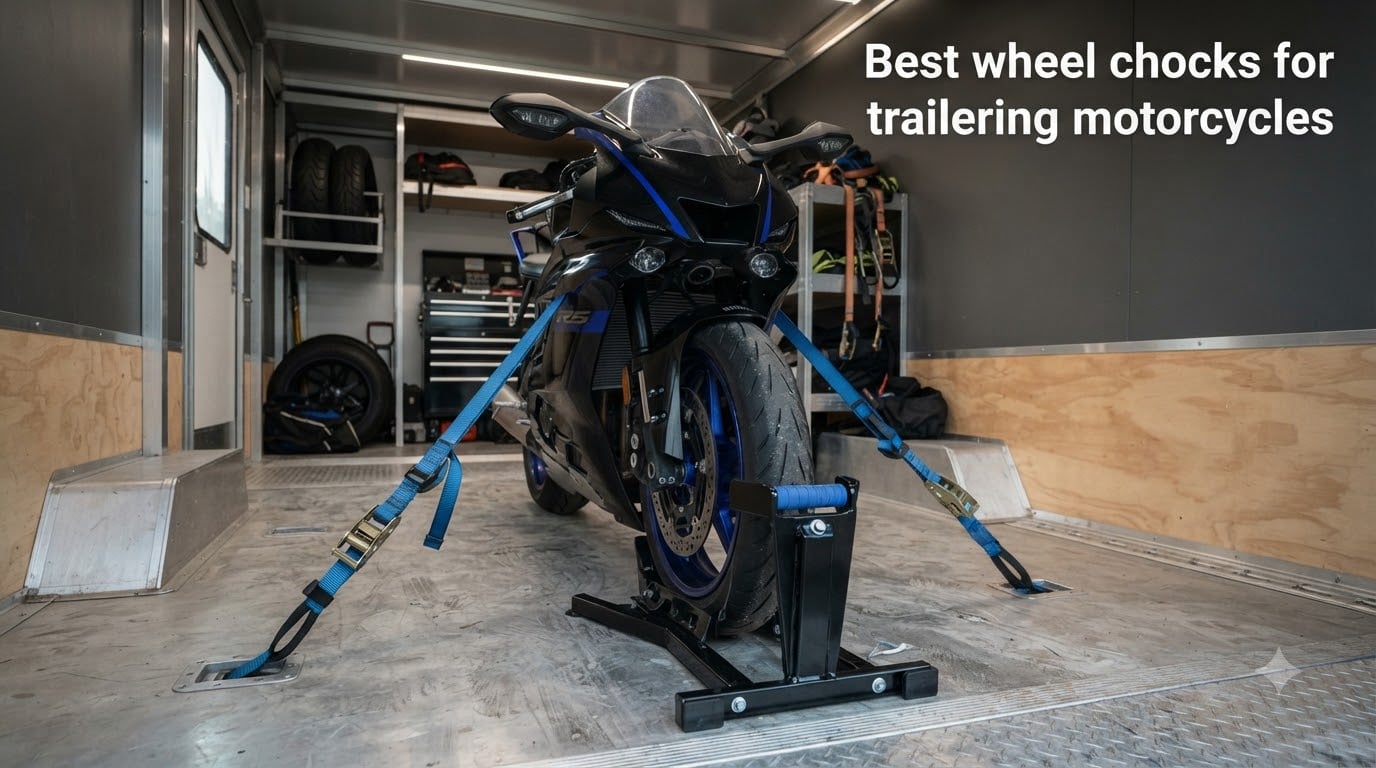 Best wheel chocks for trailering motorcycles