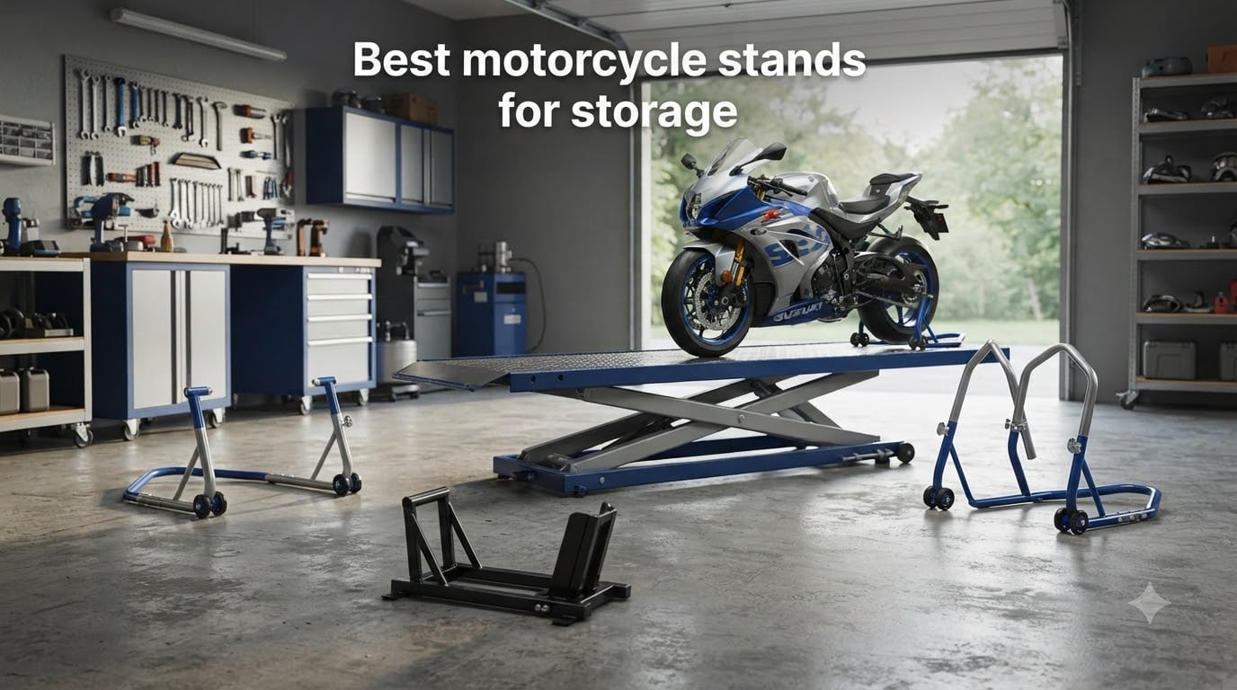 Best motorcycle stands for storage