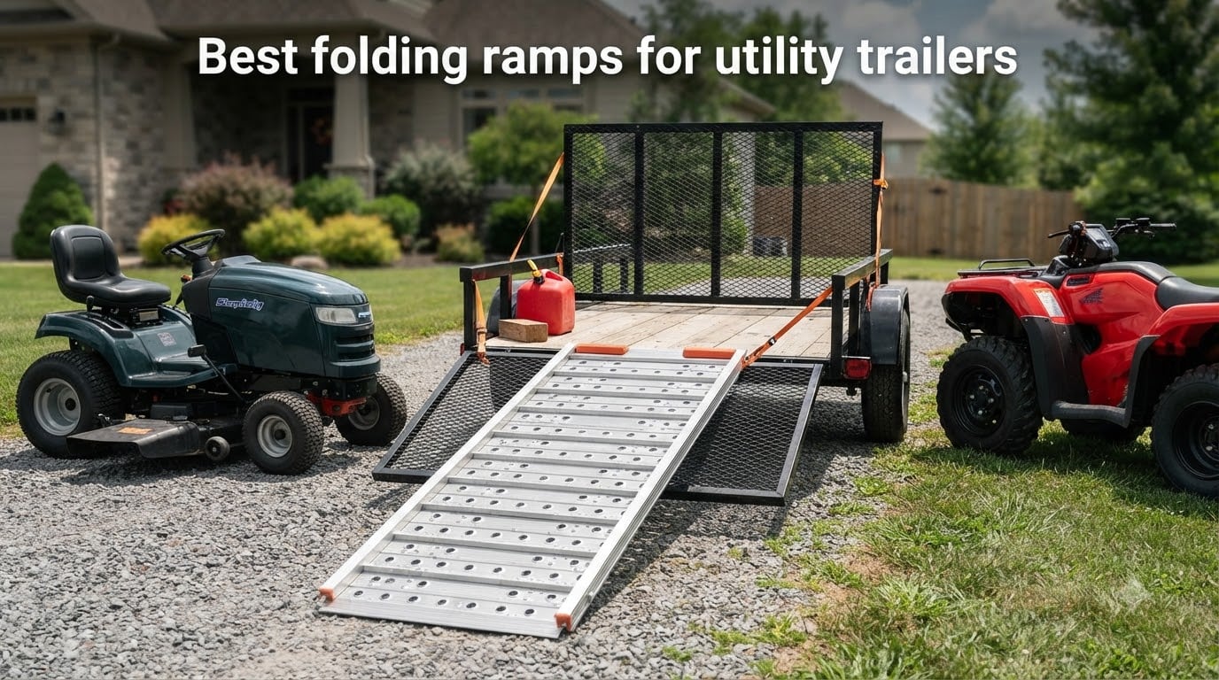 Best folding ramps for utility trailers