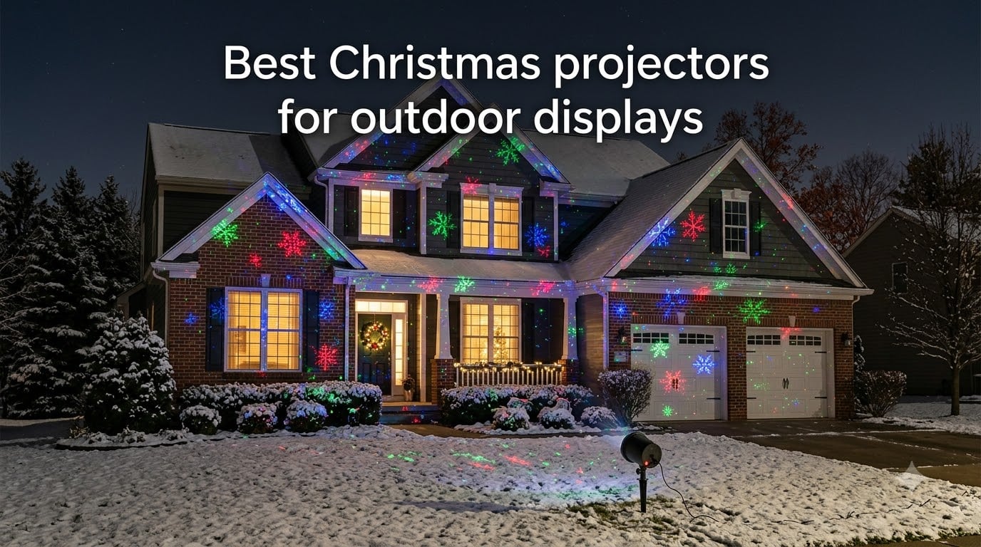Best Christmas projectors for outdoor displays