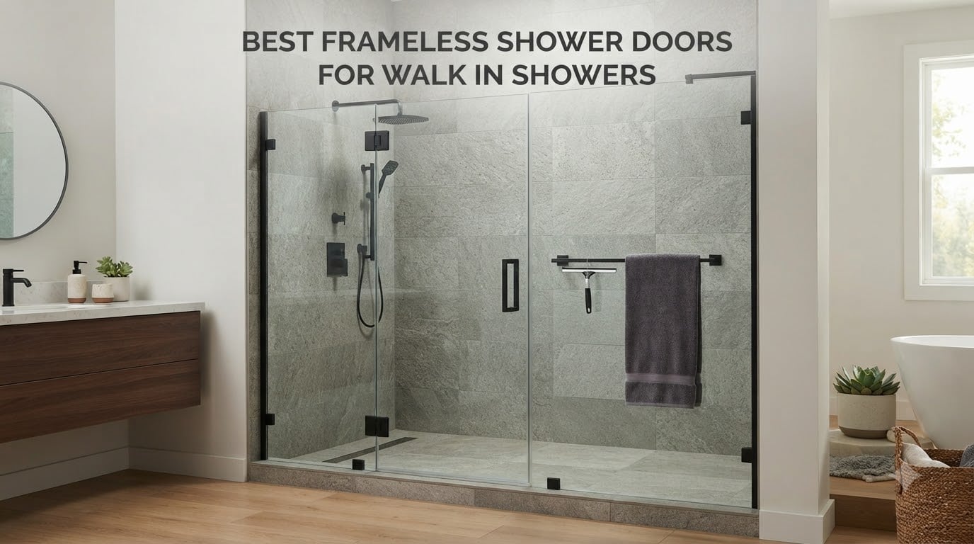 Best frameless shower doors for walk in showers
