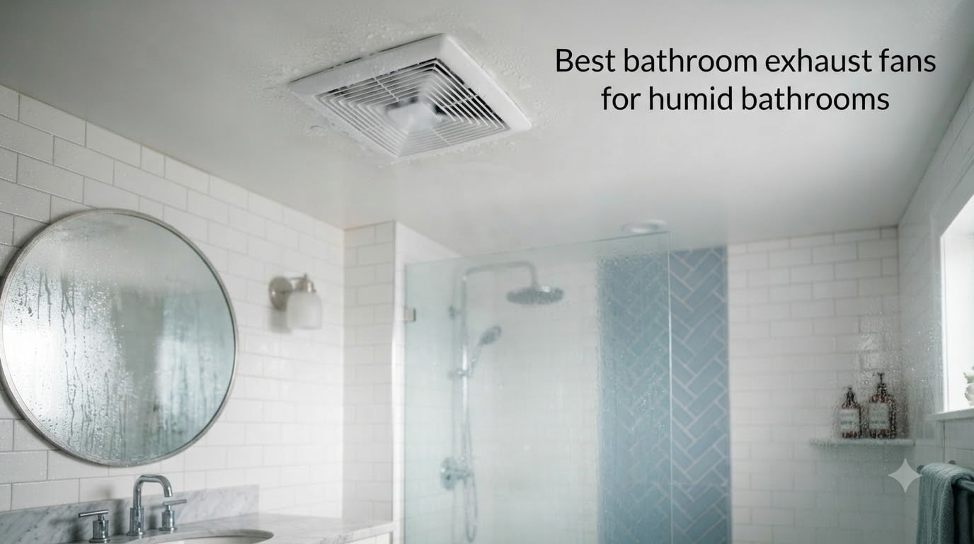 Best bathroom exhaust fans for humid bathrooms