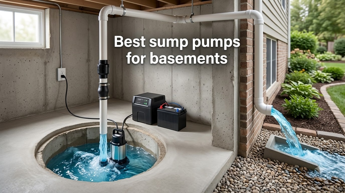 Best sump pumps for basements