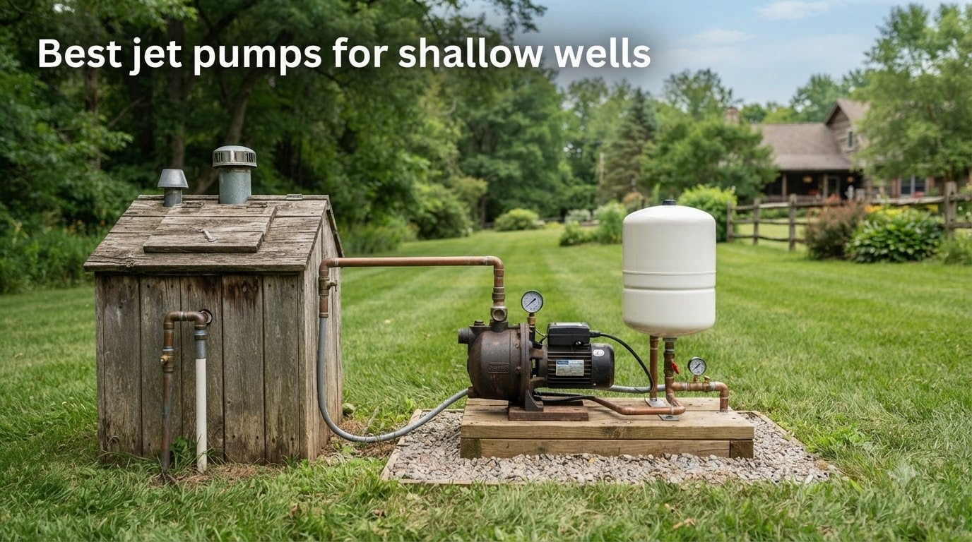 Best jet pumps for shallow wells