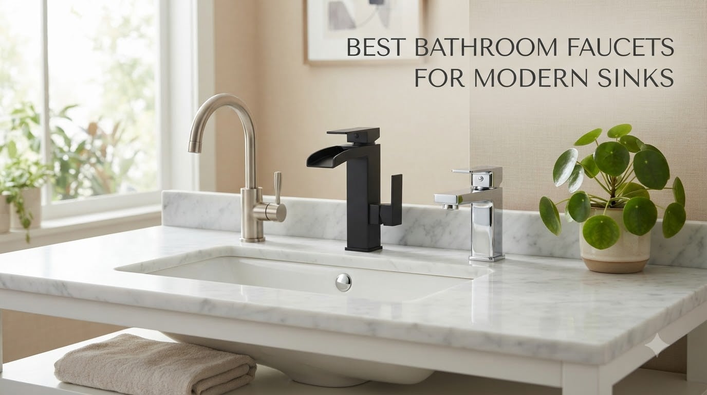 Best bathroom faucets for modern sinks