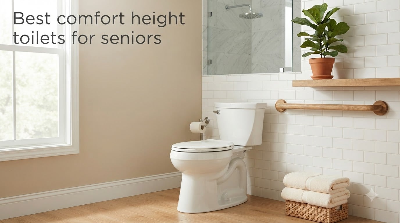 Best comfort height toilets for seniors