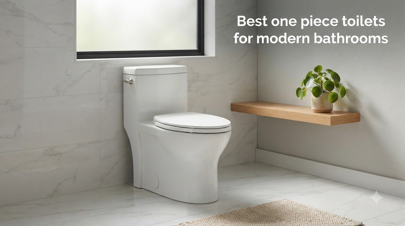 Best one piece toilets for modern bathrooms
