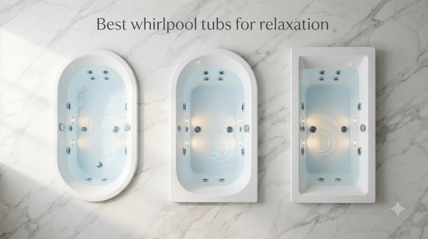 Best whirlpool tubs for relaxation