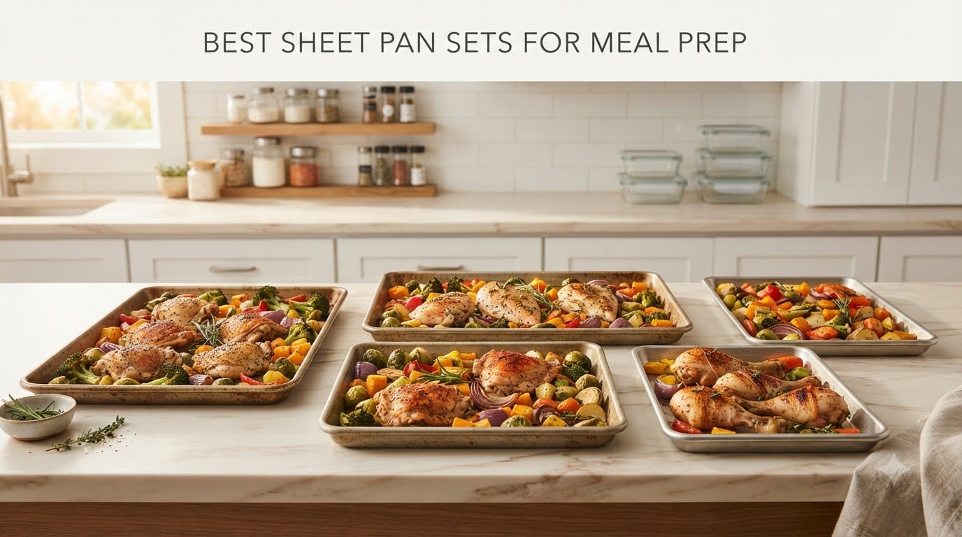 Best sheet pan sets for meal prep