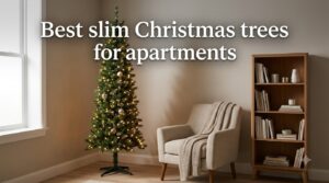 Best slim Christmas trees for apartments