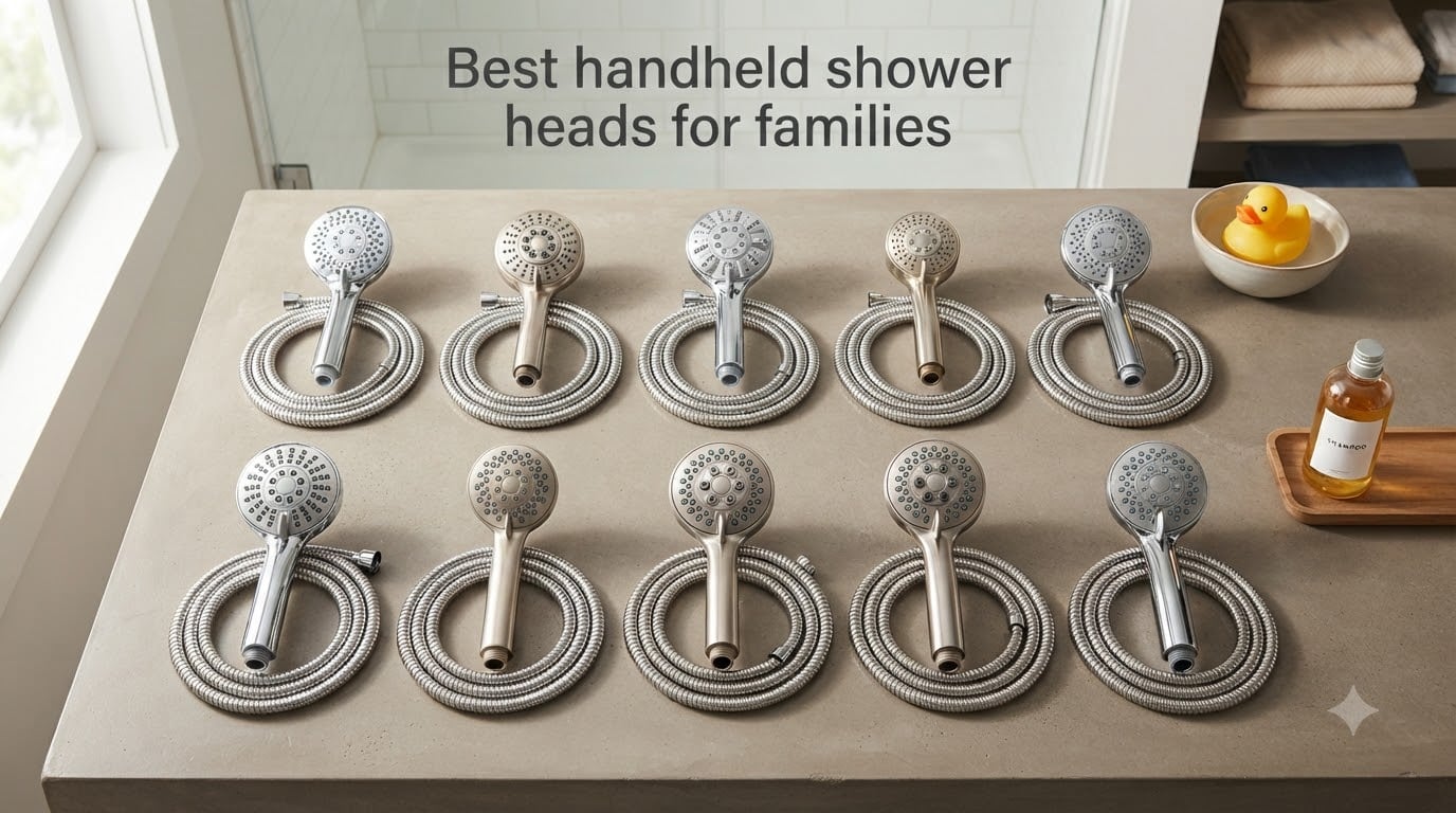 Best handheld shower heads for families
