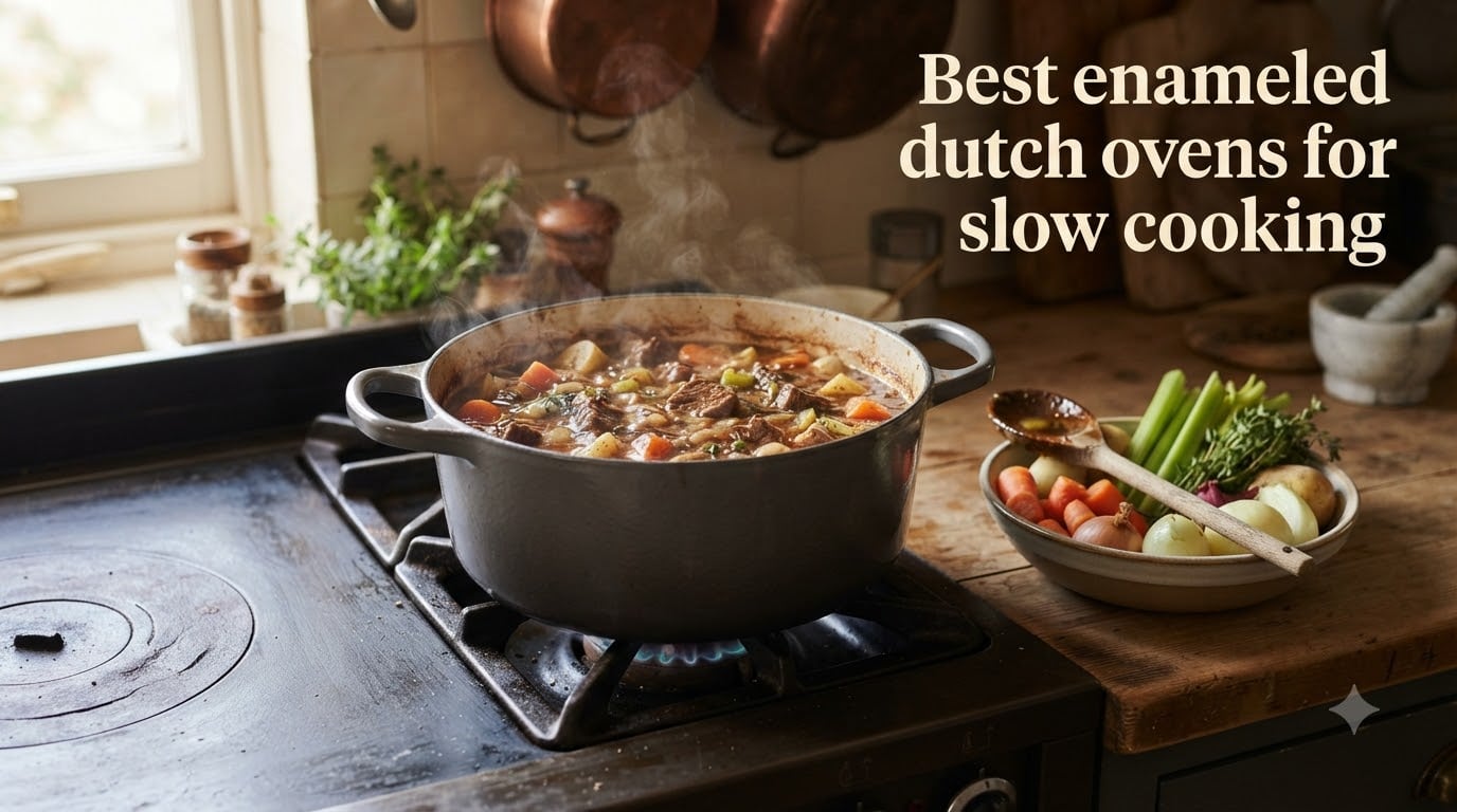 Best enameled dutch ovens for slow cooking