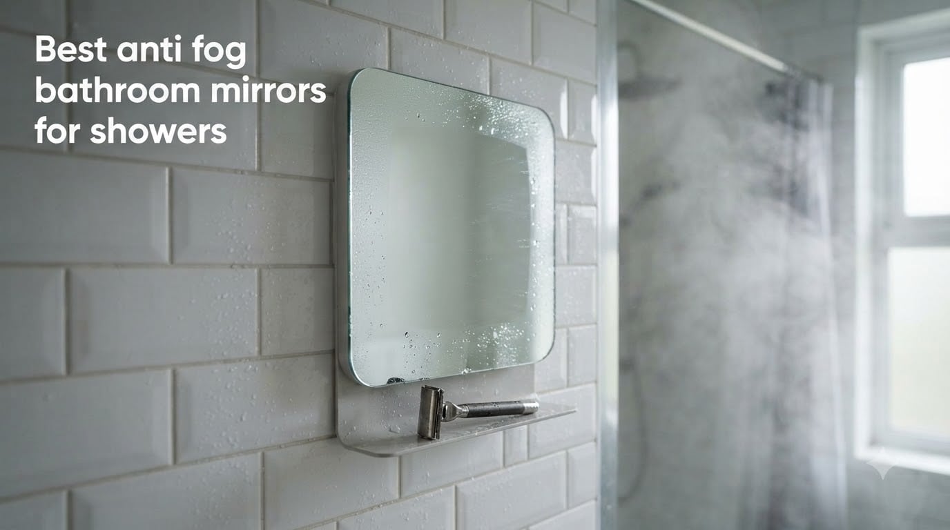 Best anti fog bathroom mirrors for showers