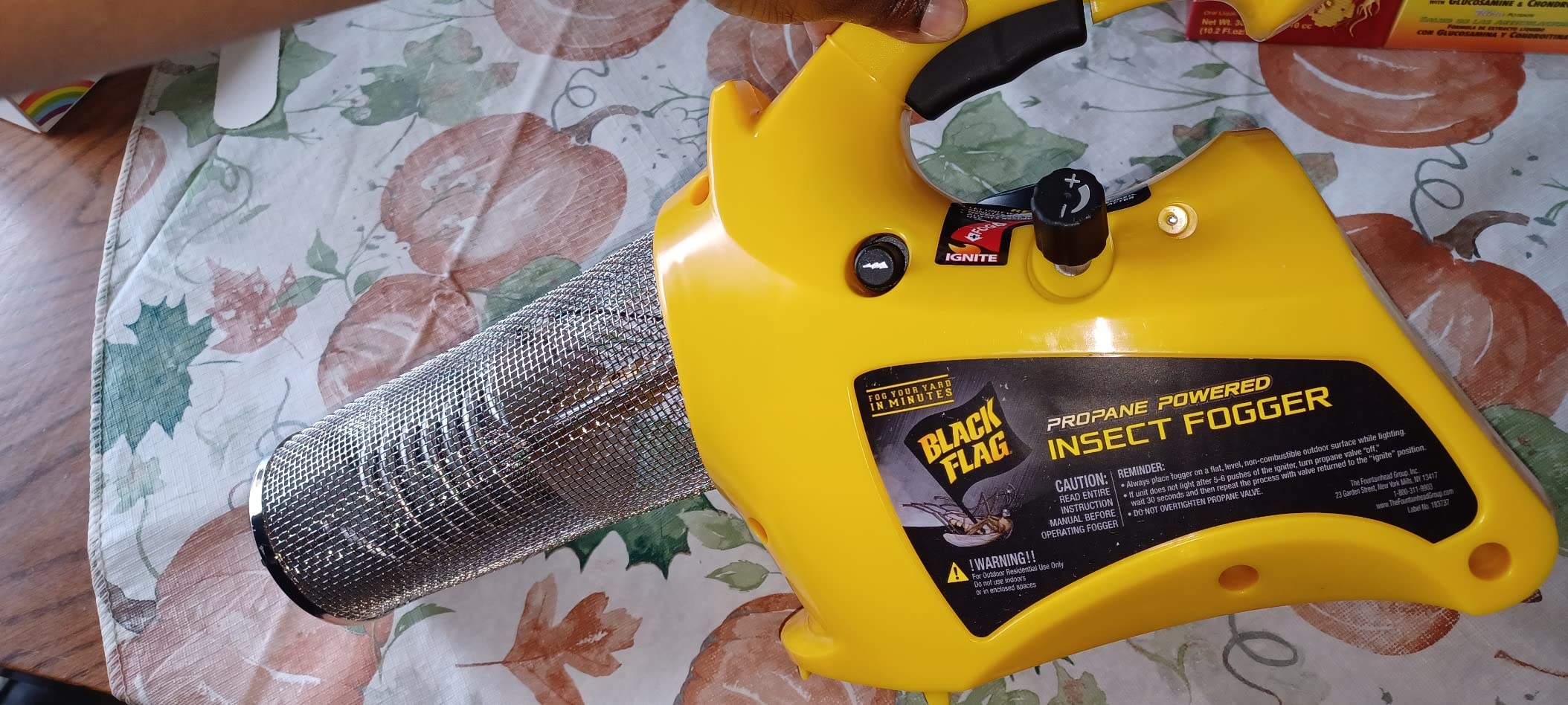Black Flag 190095 Propane Insect Fogger, Yellow customer photo 2