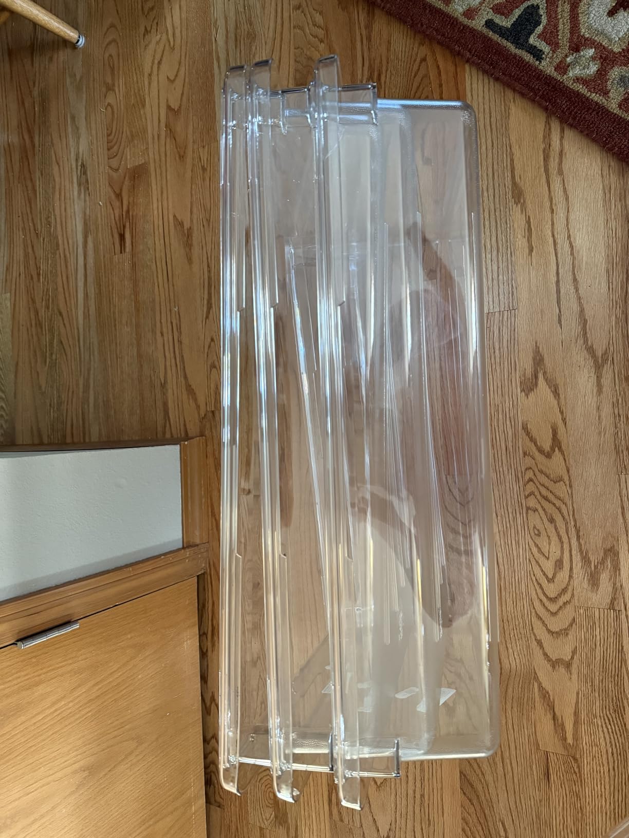 Cambro Camwear Food Box 12 by 18 by 6-Inch Clear customer photo 2
