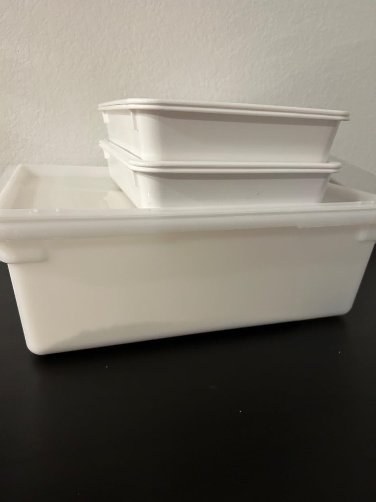 Carlisle StorPlus Storage Box, Food Container, 18 x 26 x 9, 1 Ct, White customer photo 1