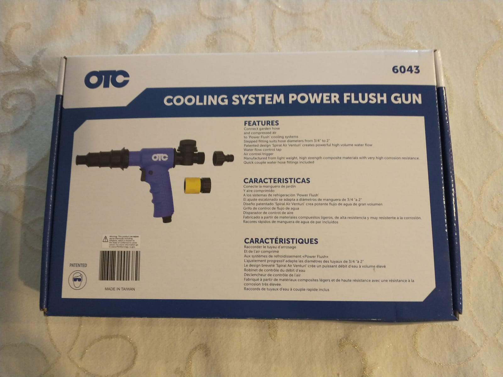 OTC 6043 Cooling System Power Flush Gun | Quick/Efficient Cooling System Flushing, Engine Washing, Shop Cleaning + More; Requires Shop Air for Maximum Performance customer photo 1