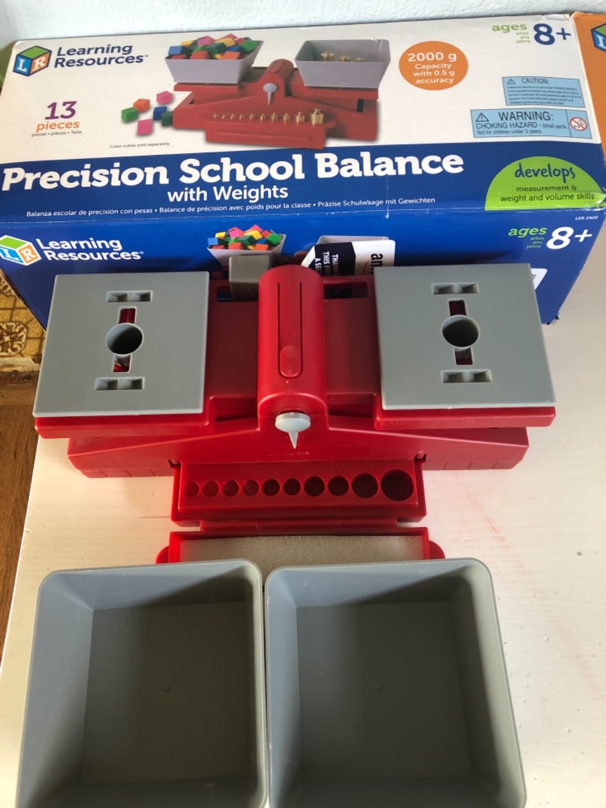 Learning Resources Precision School Balance with Weights customer photo 1