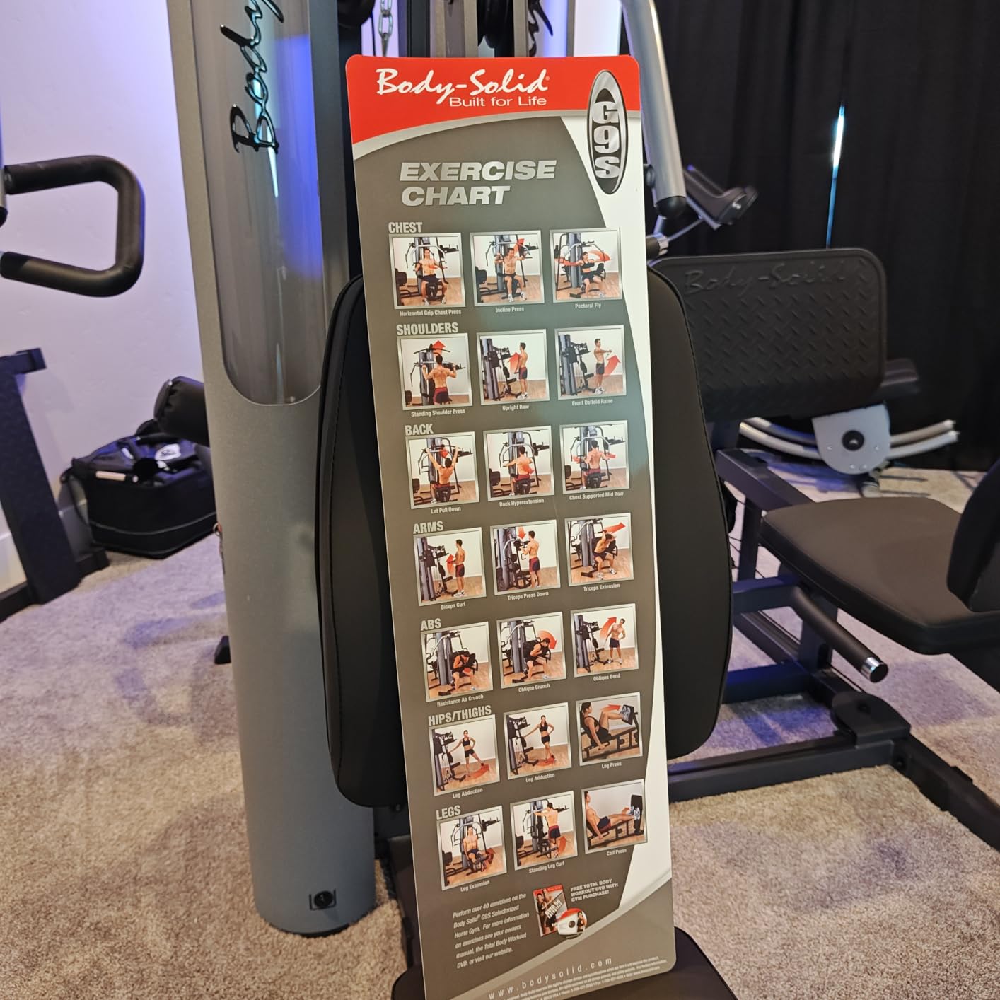 Body-Solid (G9B) Multi-Station Gym, Complete Body Exercise & Muscle Development Gym Machine for Home & Commercial Training Equipment customer photo 2