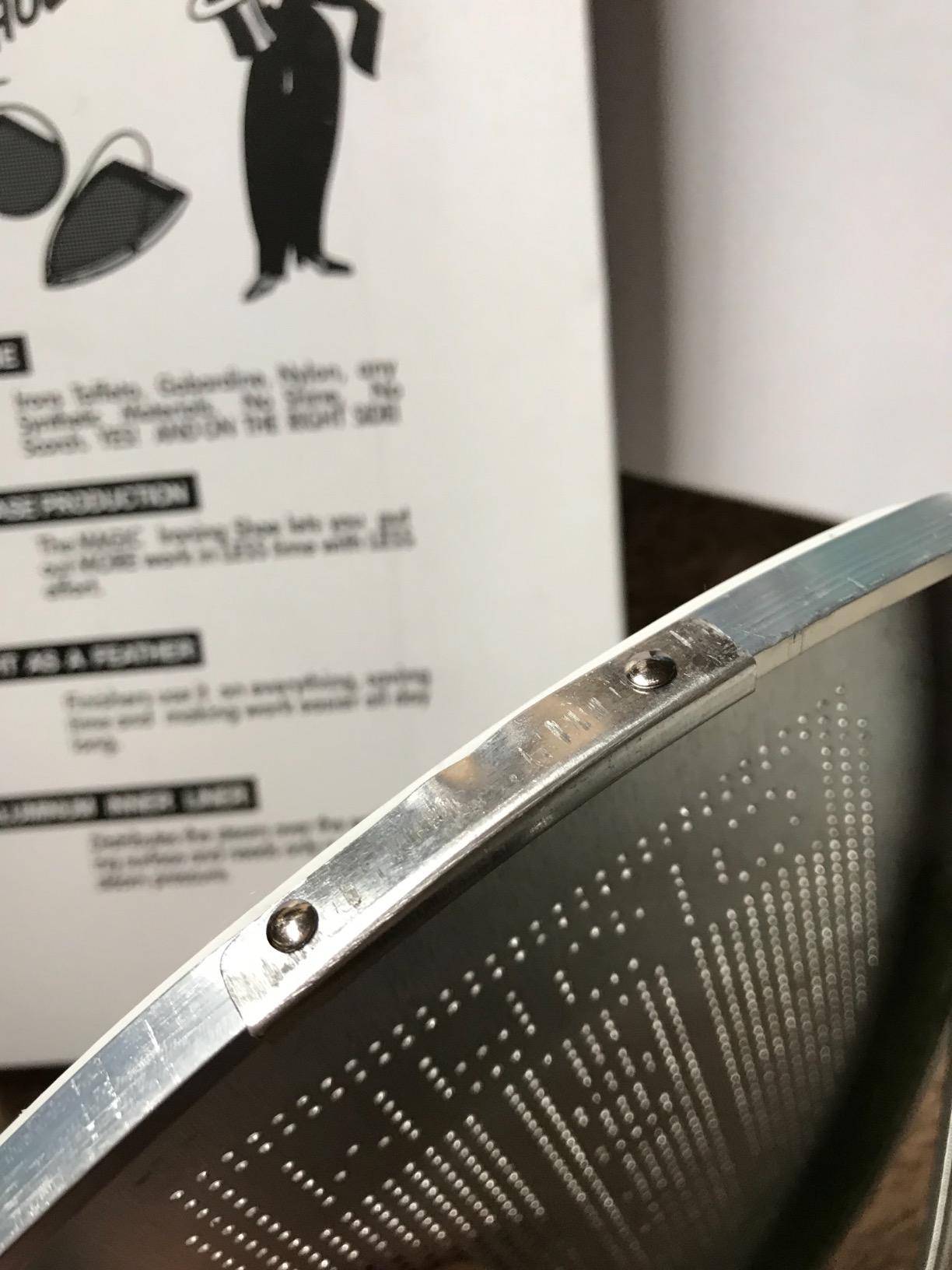 Silver Star Gravity Feed Tailor's Steam Iron customer photo 1