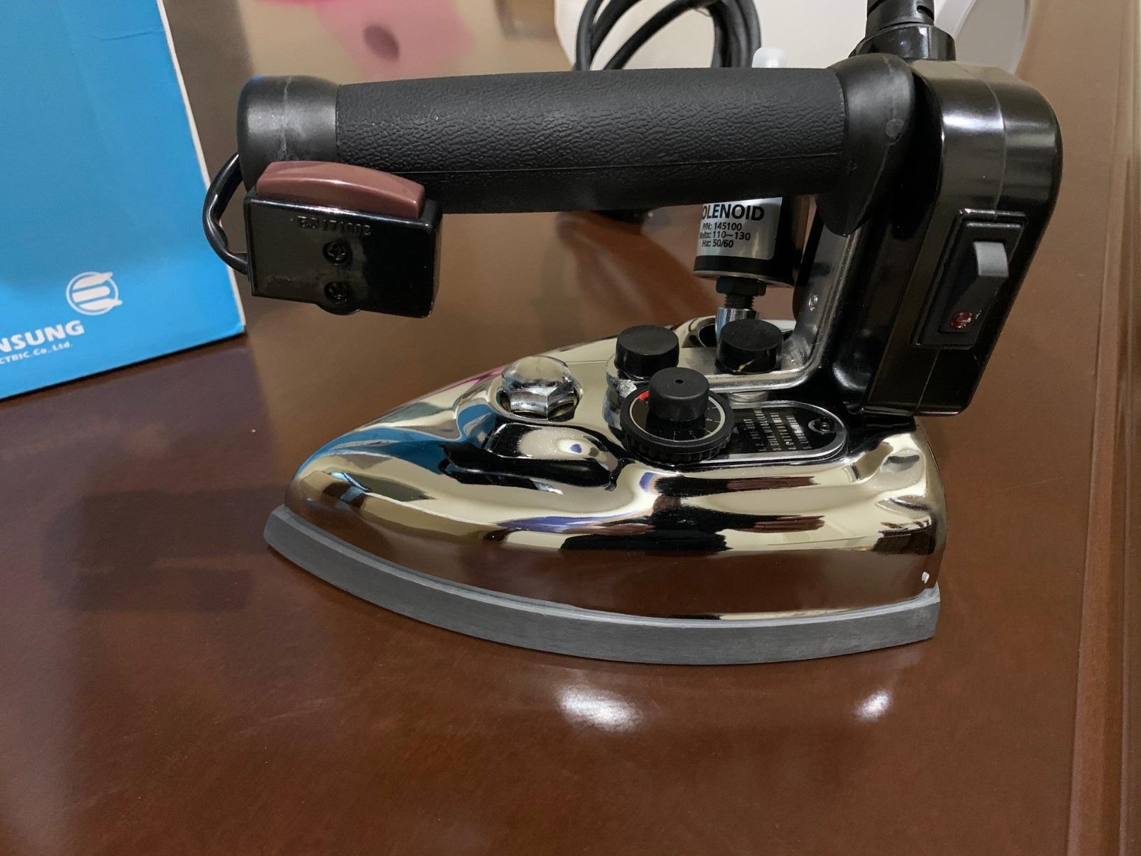 Silver Star Gravity Feed Tailor's Steam Iron customer photo 2