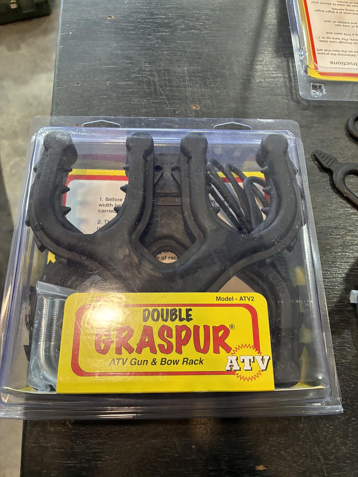 Graspur Double ATV Gun & Bow Rack - Model ATV2 customer photo 1