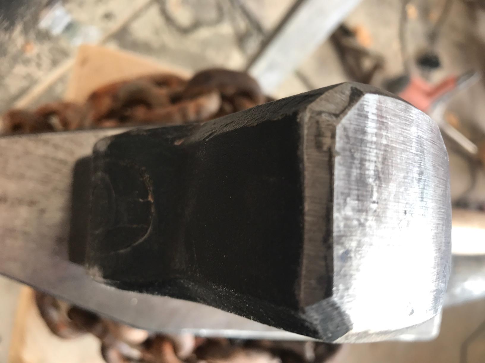 Picard Blacksmith Hammer 1500g - Swedish Pattern, Cross Peen Hammer, Forged Alloyed Steel Head, Chamfered Edges, Black Powder Coated, Dual Curved Ash Handle customer photo 2