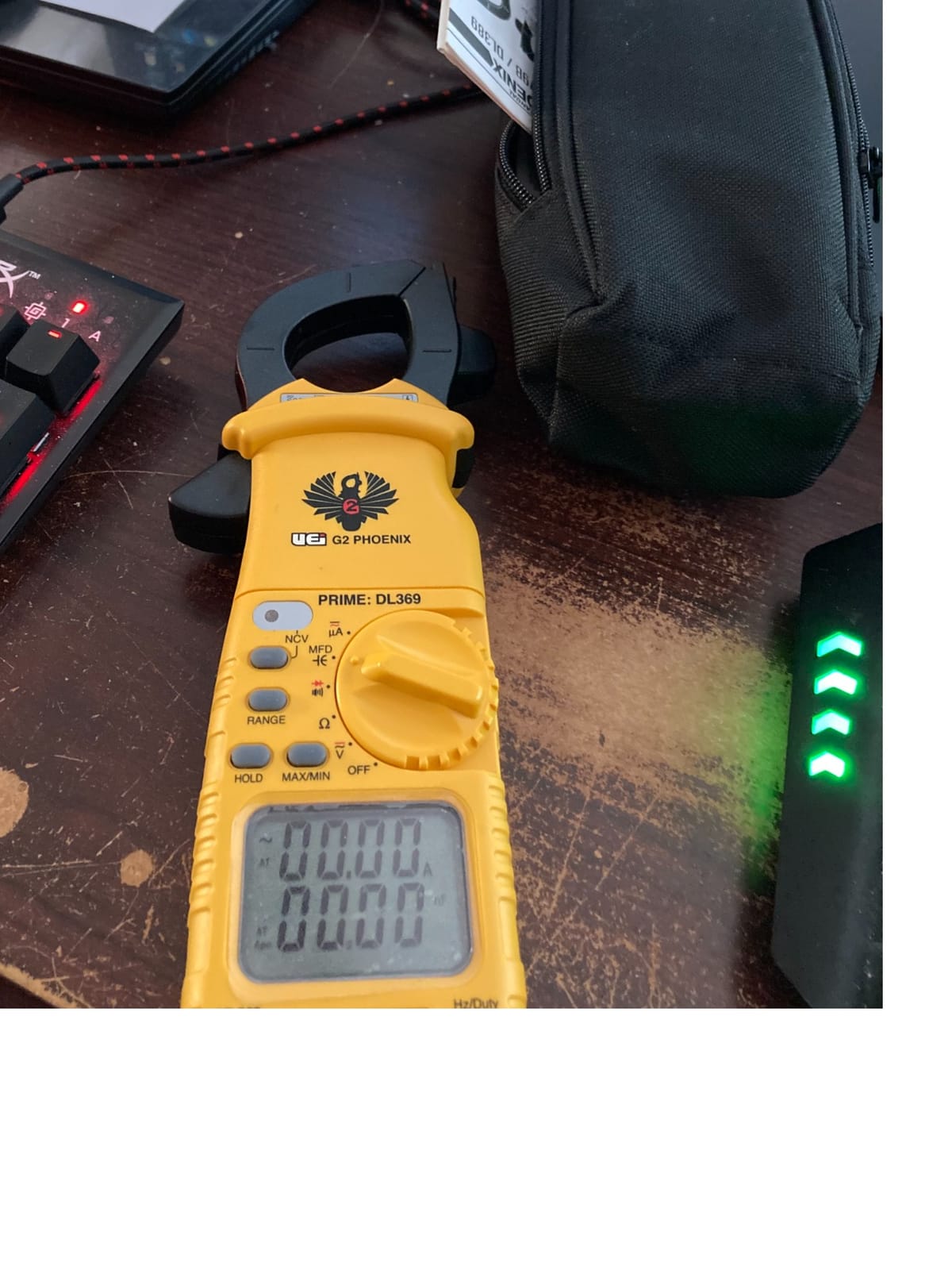 UEi DL369 Digital Clamp Meter HVAC Auto-Ranging 4000 Counts Volt Meter AC Amp Meter customer photo 2
