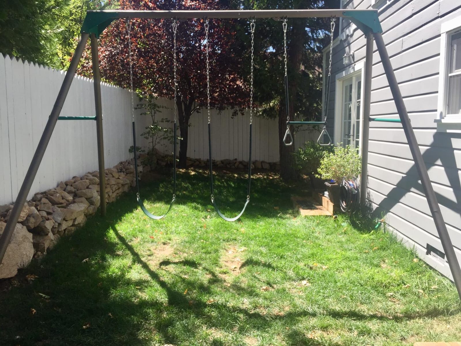 Lifetime Heavy Duty A-Frame Metal Swing Set customer photo 2