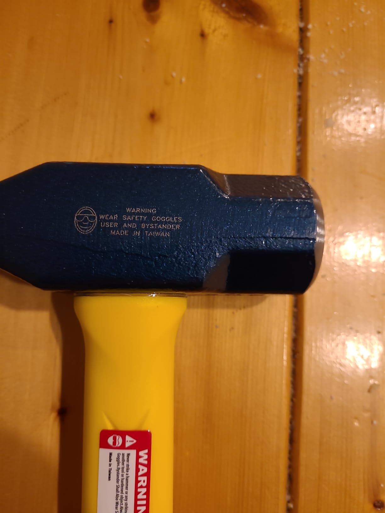ESTWING Sure Strike Blacksmith's Hammer, 40 oz Hand Sledge, MRF40BS | Forged Steel Head, The Right Size For The Job, Built For The Pro, Non-Slip Fiberglass Handle customer photo 1
