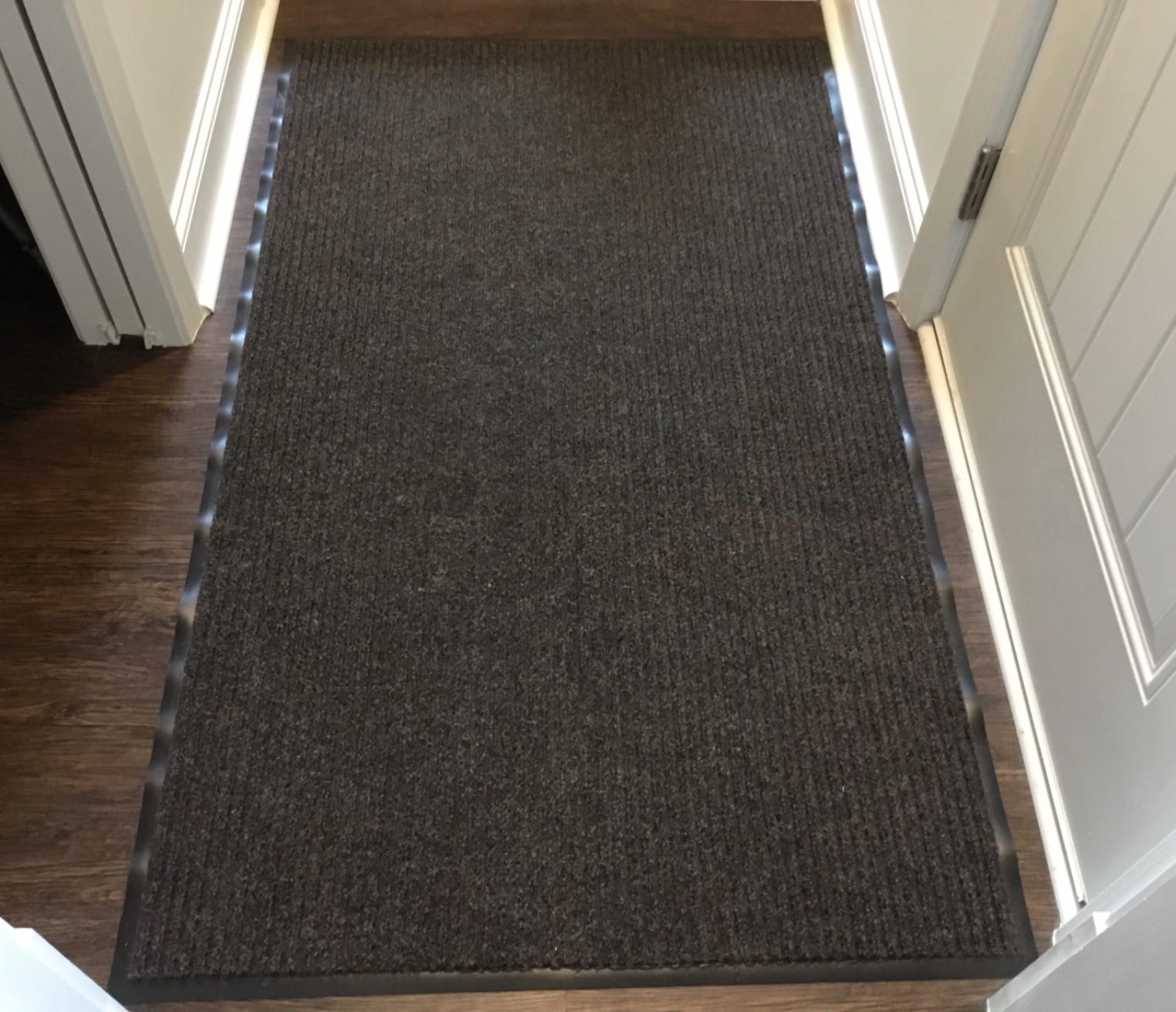 Notrax 109 Industrial Door Mat, 3' x 5' Charcoal, Made in the USA customer photo 1