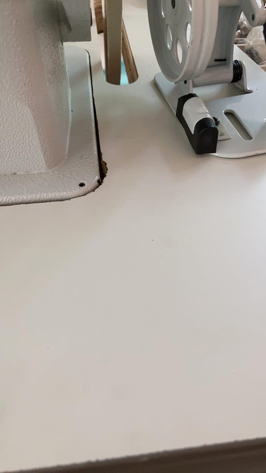 Consew 206RB-5 Walking Foot Industrial Sewing Machine with Table and Servo Motor customer photo 2