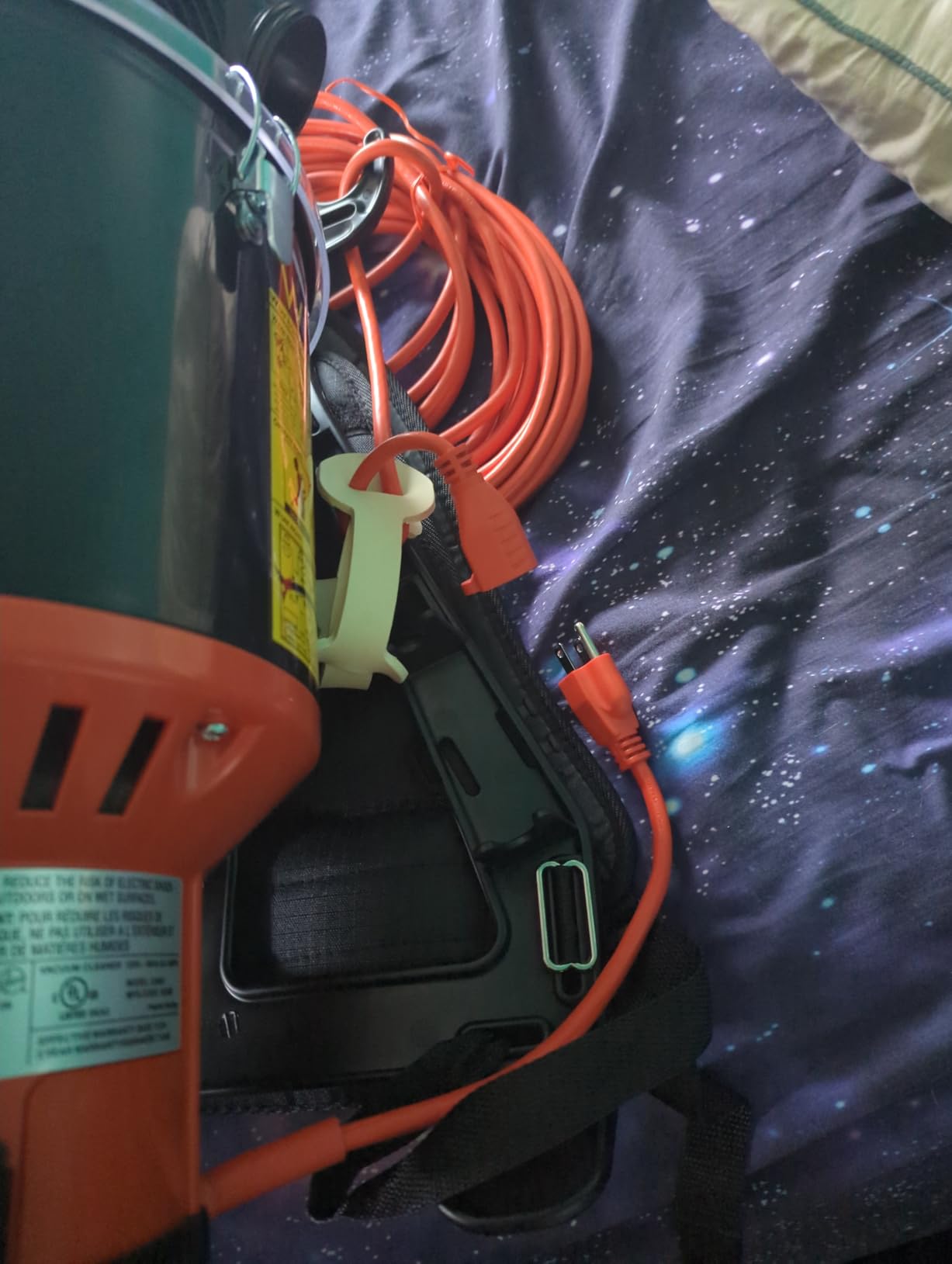 Hoover Commercial Shoulder Vac Pro Bagged Backpack Vacuum Cleaner, Lightweight, Chiropractic Design, HEPA Media Filtration, Corded Vacuum Cleaners for Commercial Use on Carpet and Hard Floors customer photo 2