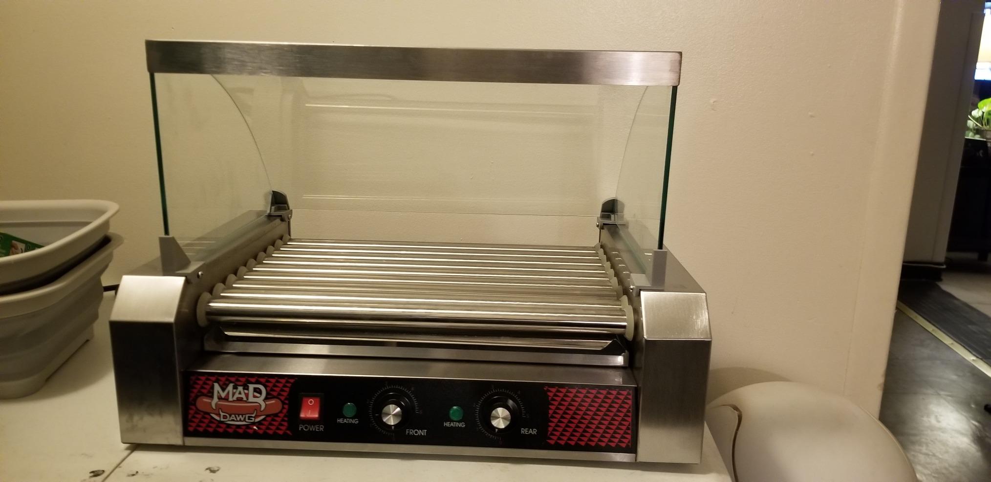 Great Northern Popcorn Hot Dog Roller Machine | Stainless-Steel Cooker with 9 Rollers to Cook Up to 24 Hot Dogs - Concession Stand Supplies customer photo 2