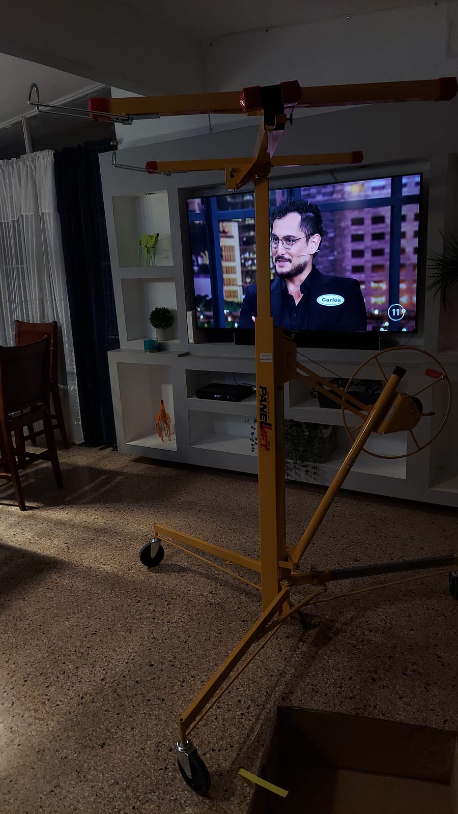 PANELLIFT Drywall Lift, Sheetrock Hoist 125, 150 lbs, Rolling Panel Lift, Drywall Installation, Rolling Lifter, Sheetrock Lift, Drywall Lifter, Adjustable customer photo 2