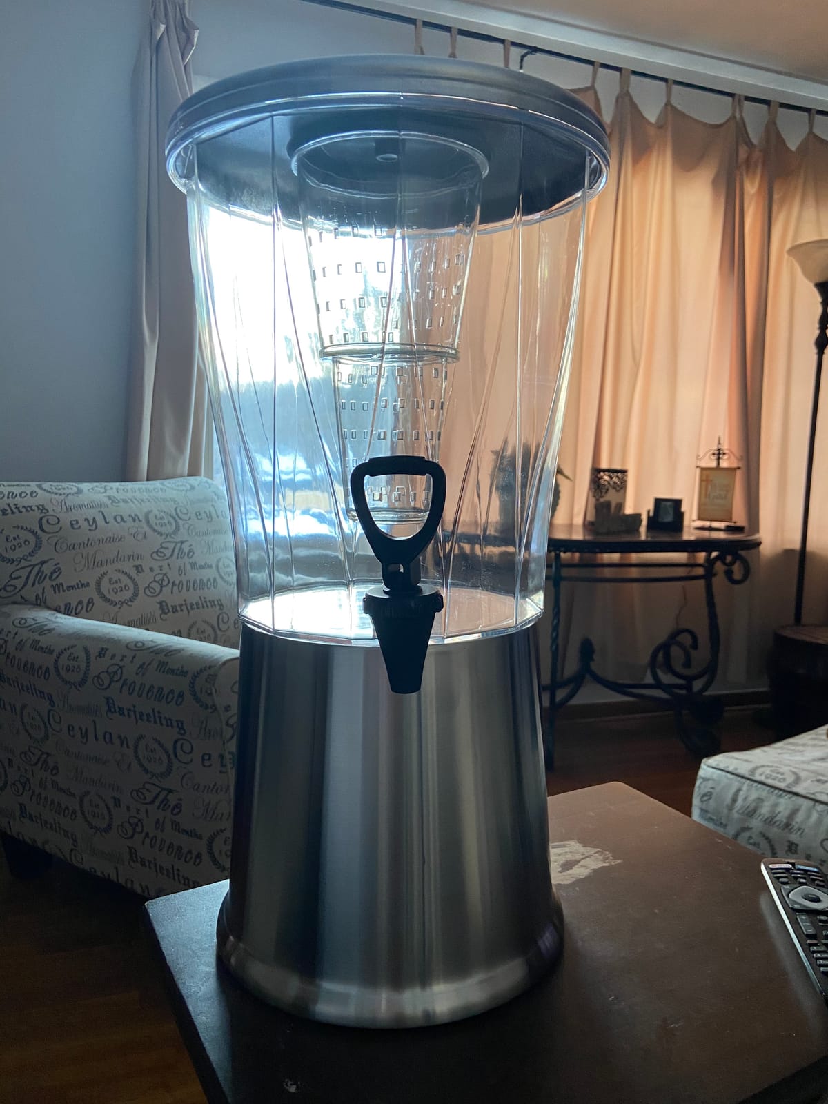 Service Ideas Beverage Dispenser with Infuser, 5 Gallon, Stainless Steel | CBDRT5SS Stainless Steel and Plastic, NSF Cerfied, Dishwasher Safe customer photo 2