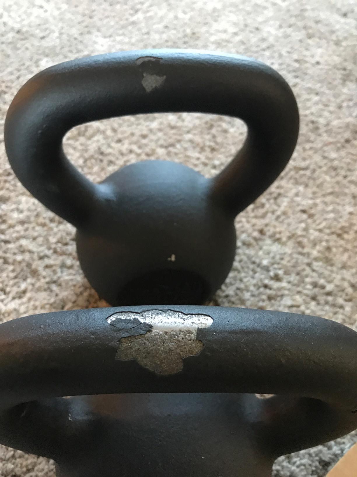 Yes4All Kettlebell Sets, 5 - 10 - 15 - 20 - 25 - 30 LB Cast Iron Strength Training Kettlebells, Wide Handles & Flat Bottom, Multi-Level from Beginners to Pros for Strength Training & Home Gym customer photo 1