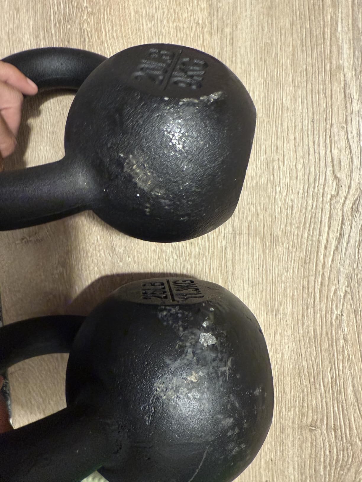 Yes4All Kettlebell Sets, 5 - 10 - 15 - 20 - 25 - 30 LB Cast Iron Strength Training Kettlebells, Wide Handles & Flat Bottom, Multi-Level from Beginners to Pros for Strength Training & Home Gym customer photo 2