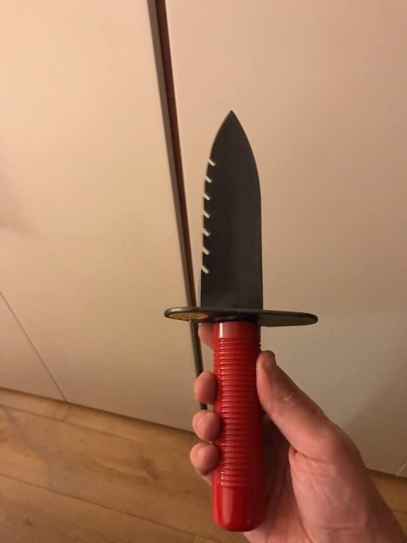 Lesche Digging Tool & Sod Cutter & Free Sheath (Serrated on Left Side) customer photo 1