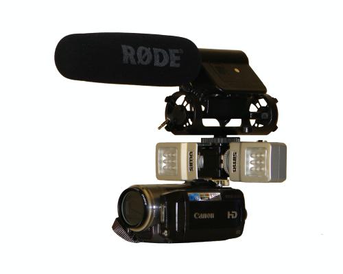 Rode VideoMic Camera-Mount Shotgun Microphone with Rycote Lyre Shock Mounting, Black customer photo 1