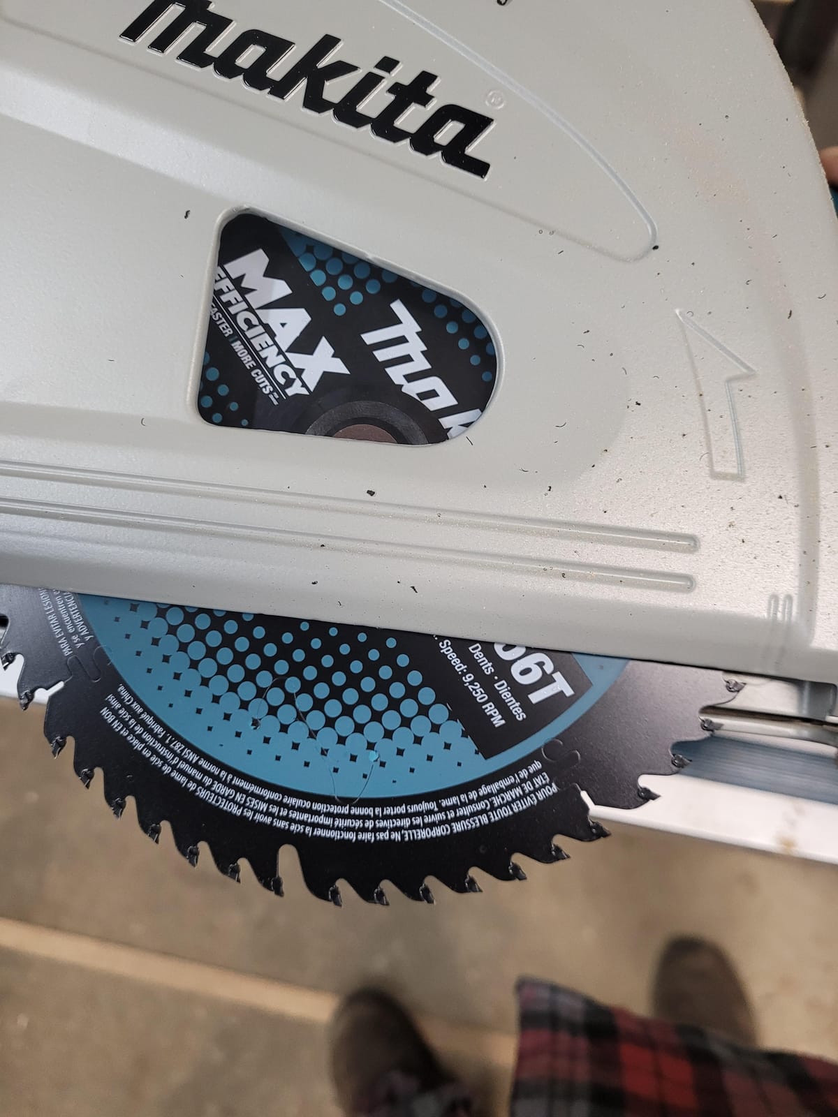 Makita SP6000J 6-1/2-Inch Plunge Circular Saw customer photo 1