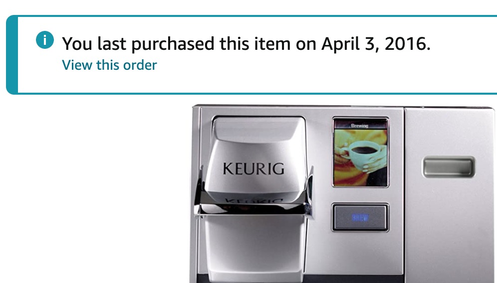 Keurig K155 Office Pro Single Cup Commercial K-Cup Pod Coffee Maker, Silver customer photo 2