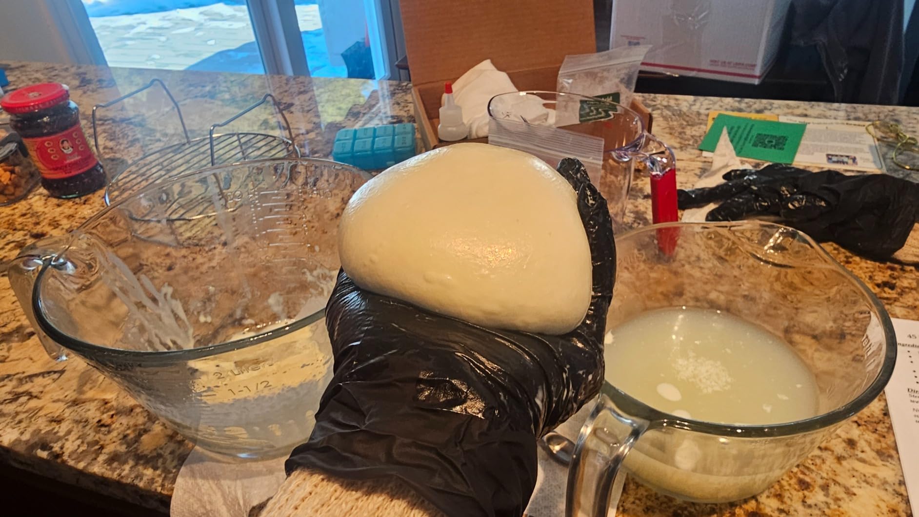 Basic Beginner Cheese Making Kit - Mozzarella, Burrata, Burricota, Chevre, Ricotta, Mascarpone & Butter! customer photo 1