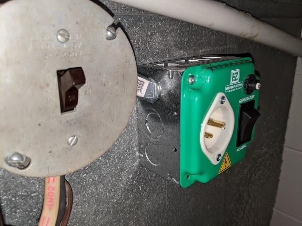 The Original, Patented, UL/CSA Approved Manual Transfer Switch - Made in the USA customer photo 2