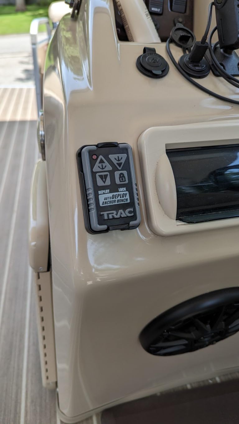 Trac Outdoors Deckboat 40 AutoDeploy-G3 Electric Anchor Winch | Automatically Raise & Lower Your Anchor - Max Anchor Capacity Up to 40 lb. - Includes 100-ft of Pre-Wound Anchor Rope (69005) customer photo 2