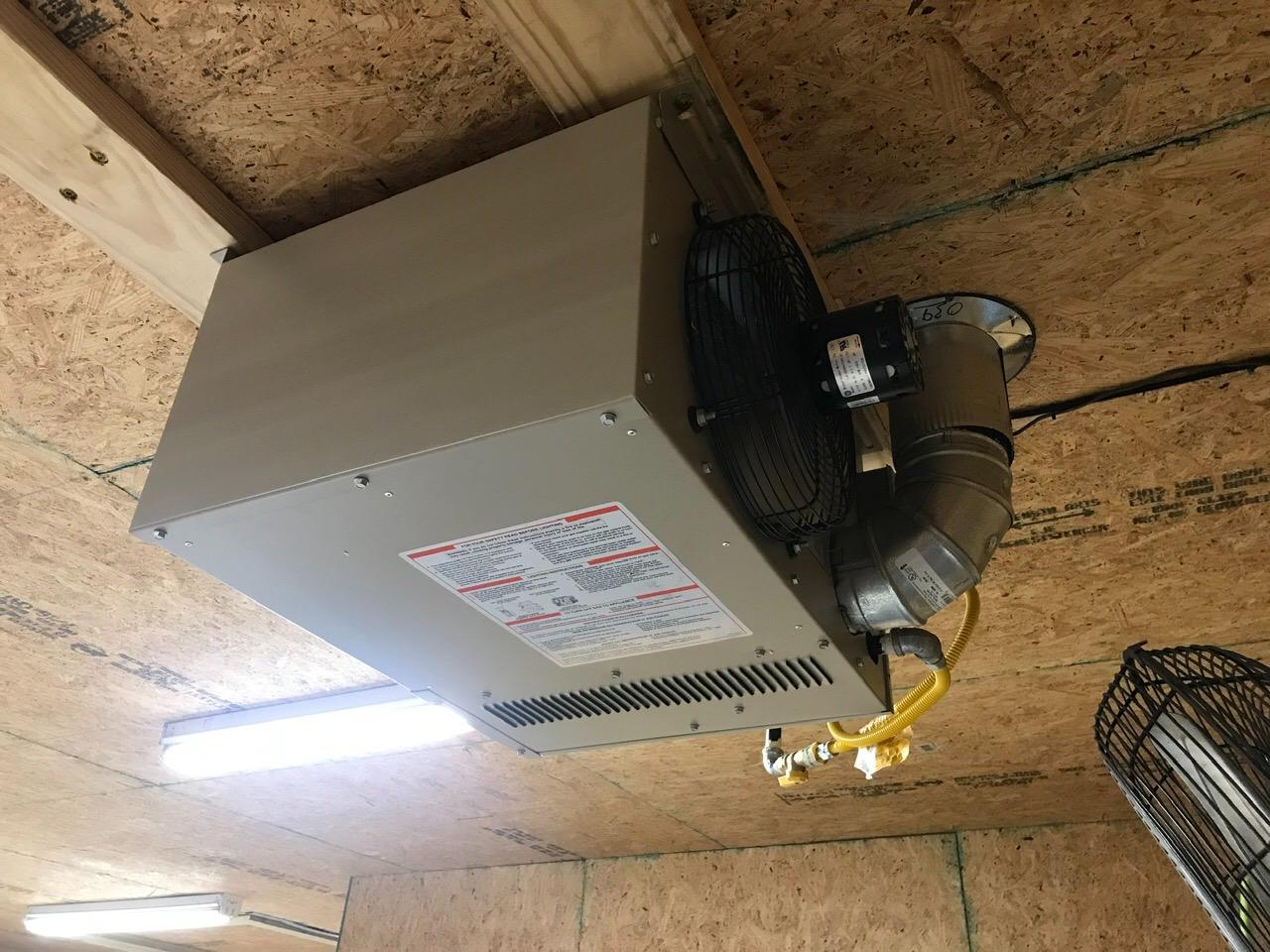 Mr. Heater 50,000 BTU Forced-Air Unit Heater (Propane or Natural Gas) customer photo 2